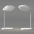 Modern Gold Table Lamps With Black Poles And Wooden Bases For Home Decor