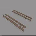 Sturdy Metal Swing Door Tracks For Smooth Home Opening Mechanism