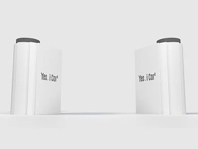 Column door head welcome column design activities commonly used fashion net red clock conference exhibition tour mall atrium classic design 3d model