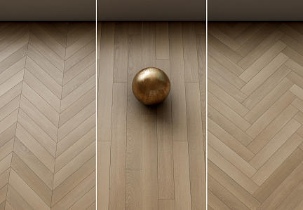 Modern Flooring Wood Flooring 3d model