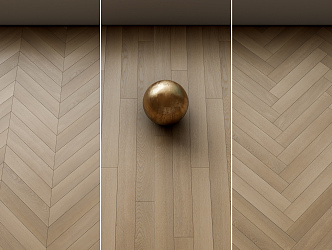 Modern Flooring Wood Flooring 3d model