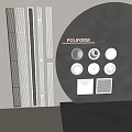 Poliform Air Conditioner Vents Featuring Various Modern Interior Design Styles