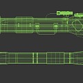 Spike LR2 individual rocket launcher rocket launcher RPG missile rocket anti-tank rocket anti-tank missile 3d model