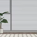 Modern venetian blinds 3d model
