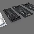 Game Movie Character Cosplay Props With Black White Leather Wrist Guards And Accessories