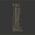 Tower defense sentry tower air defense watchtower observatory tower loft 3d model