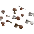Middle ancient handle Middle ancient style handle 3d model