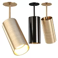 Modern Downlights Spotlights with Sleek Metal Finish and Contemporary Design