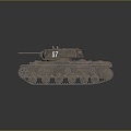 Industrial LOFT Tank World War II Tank World War I Tank Heavy Tank Tracked Tank Tracked Vehicle German Tank 3d model