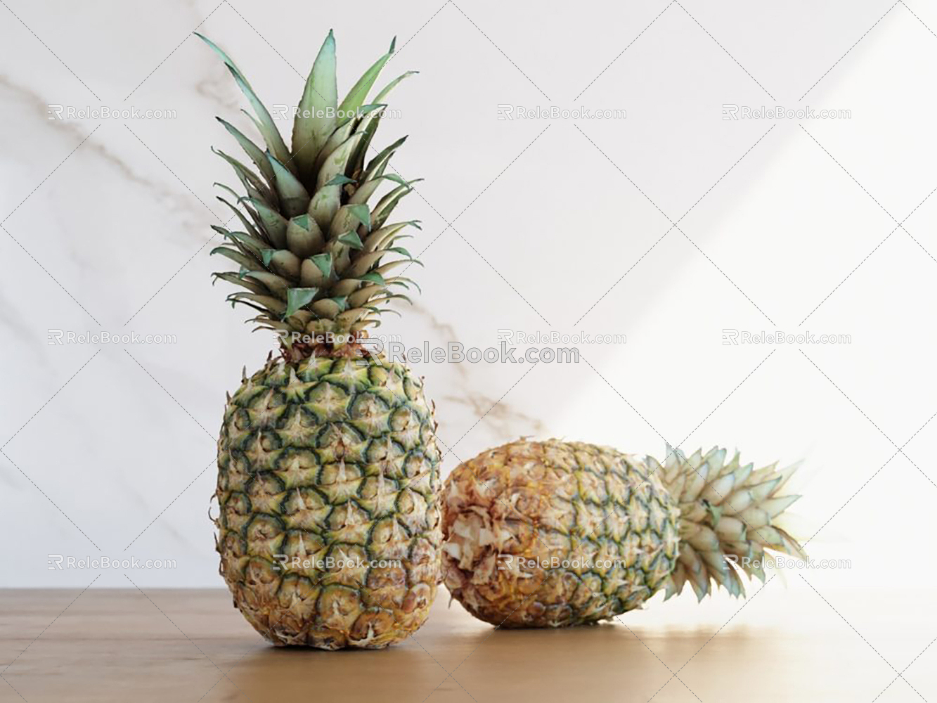 Modern pineapple pineapple fruit 3d model