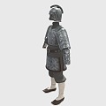 Chinese armor armor armor armor soldiers armor ancient iron armor 3d model