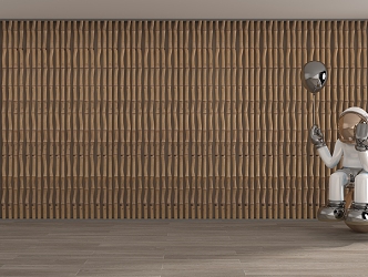 Modern background wall 3d model