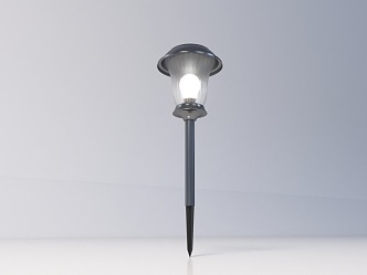 Outdoor lamp material 3d model