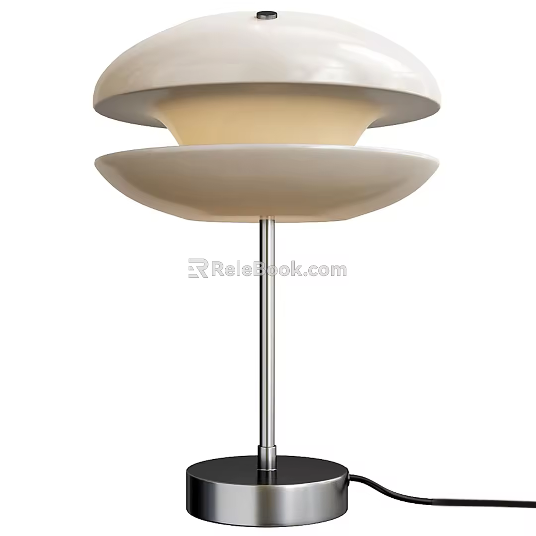 Modern table lamp 3d model