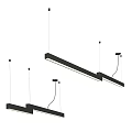 Thiny Snake Modern Folding Pendant 18 3d model