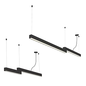 Thiny Snake Modern Folding Pendant 18 3d model