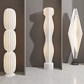 Modern Floor Lamps With Unique Curved Rounded And Geometric Shapes In Contemporary Design