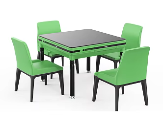 Modern mahjong machine mahjong machine table 3d model