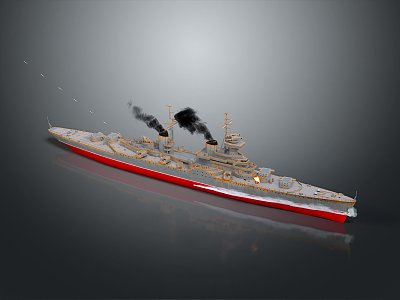 Ship Warship Destroyer Ship Model Warship Model Warship Model Cruiser model