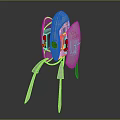 modern robot defense robot automatic defense robot 3d model