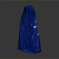 Blue Cotton T-shirt with Explore HUPU Printed Design for Daily Use