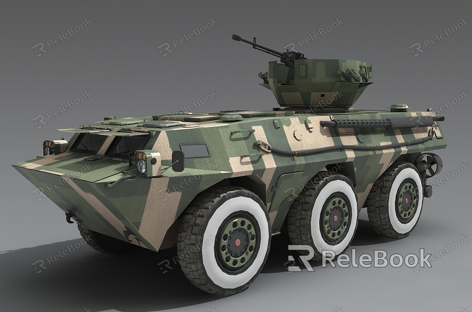 ZSL92 type wheeled infantry fighting vehicle 92 type infantry fighting vehicle troop carrier 6x 6 wheeled assault vehicle WZ551 infantry fighting vehicle wheeled armored vehicle model