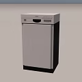 Stainless Steel Black Standalone Refrigerator Freezer With Top Control Panel
