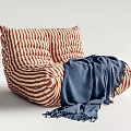 Modern Ligne Roset Lazy Sofa 3d model