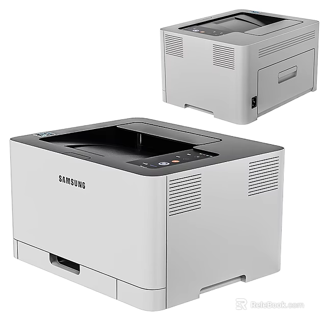 Samsung Office Laser Printer With Modern Design And High Speed Printing For Workplace Use 3d model 