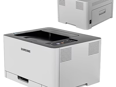 Samsung Office Laser Printer With Modern Design And High Speed Printing For Workplace Use 3d model