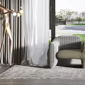 Modern Curtains 3d model