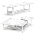 Modern Coffee Tables Featuring Different Shapes And Wooden Finishes For Home Decor