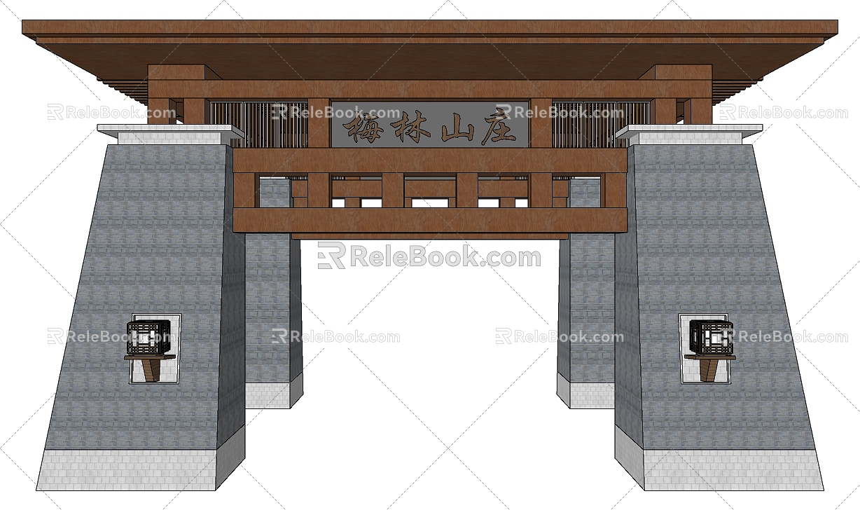 Gate 3d model