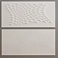 Modern wall background wall modeling decorative wall 3d model