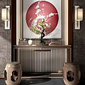 New Chinese-style Duan Jing Tai Entrance 3d model