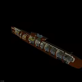 Detailed Submarine Interior Structure With Multiple Compartments And Equipment 3d model