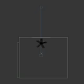 Mid-ancient ceiling fan lamp 3d model