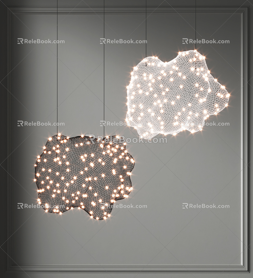 Modern Chandelier Art Chandelier 3d model