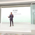 Dr.DH Simple Science Skincare Launch Event With Presenter Speaking On Stage 3d model