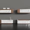 Front Desk Combination 3d model