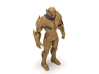 Modern Robots 3d model Modern Robots 3d model