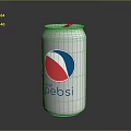 Pepsi Cola Aluminum Can Cold Refreshing Beverage For Summer Thirsty Moments