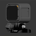 Durable GoPro Action Camera With Secure Mount For Outdoor Sports Recording