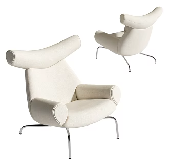 Modern Single Sofa 3d model