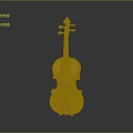 Violin Violin Cartoon Violin Animation Violin Instrument String Western Instrument 3d model