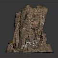 Wood Stone Decorative Craft With Natural Textured Surface And Miniature Design