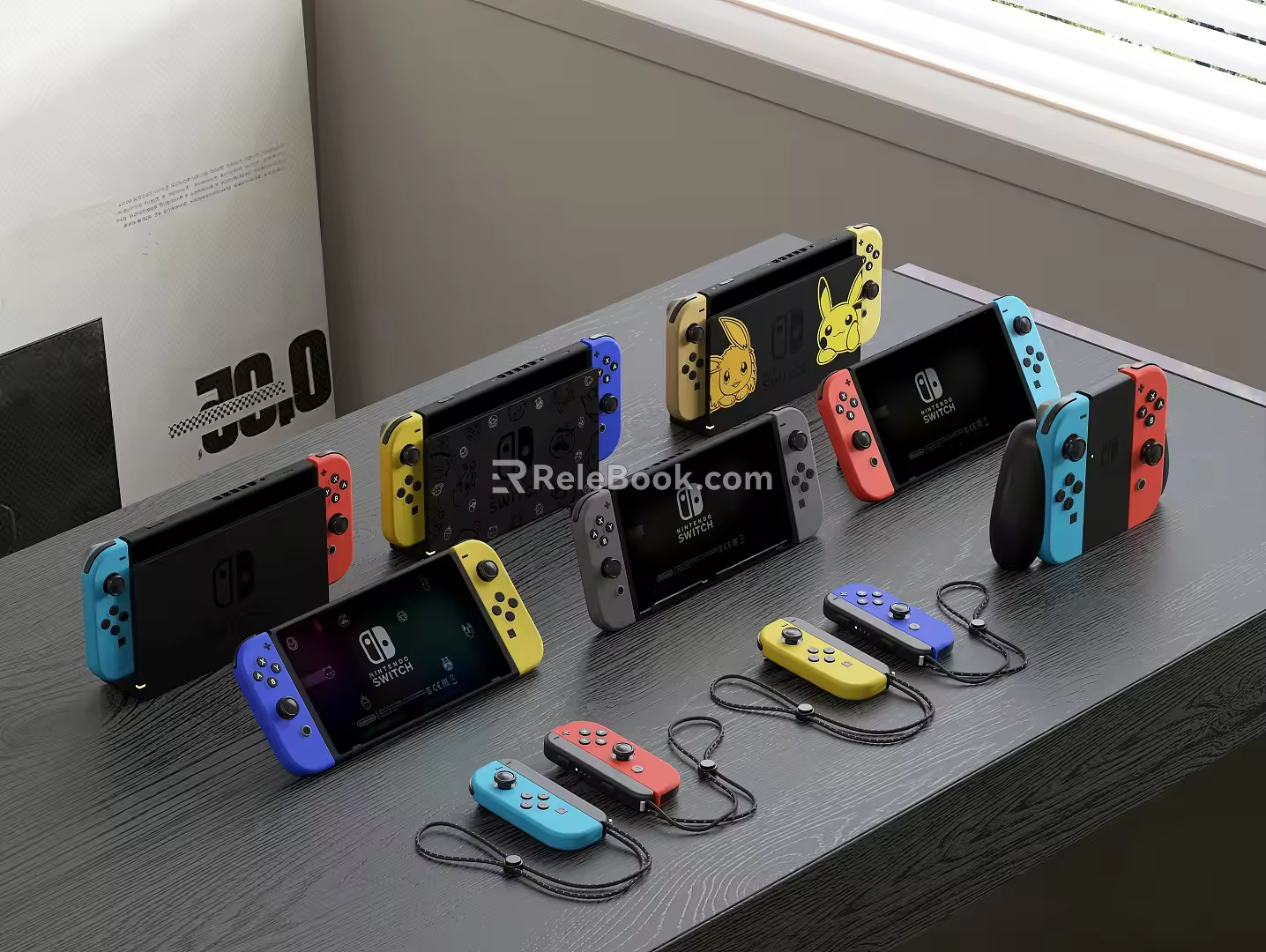 SWITCH game console wireless game console 3d model