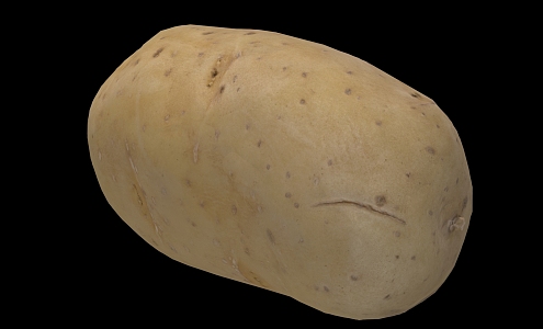 Modern potatoes 3d model