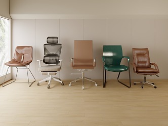 Office Chair Single Chair 3d model