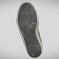 Black Converse Shoes With White Laces And Star Logo Distressed Design